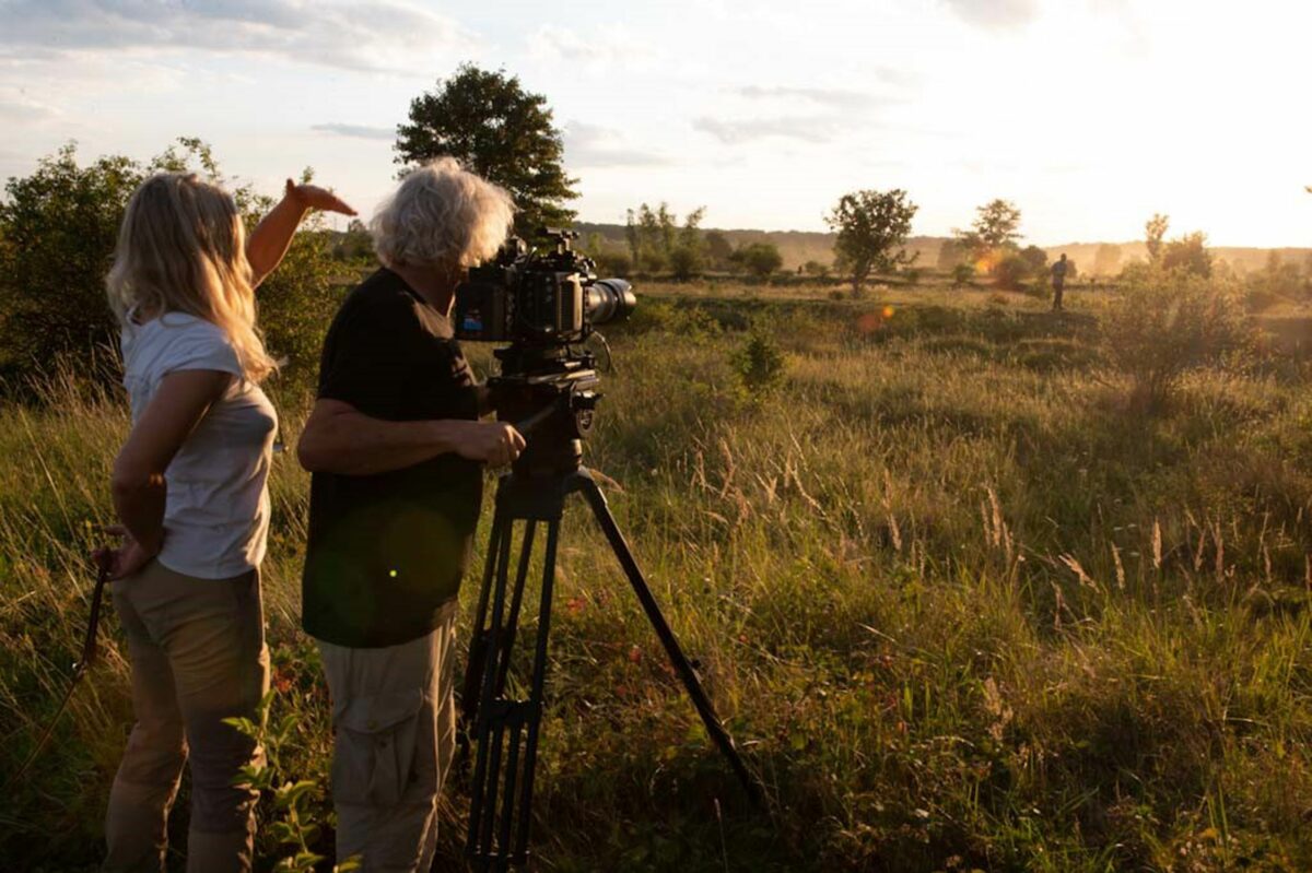 V milovické rezervaci skončilo natáčení rakouského dokumentu o krásách české přírody a seriálu pro Francii